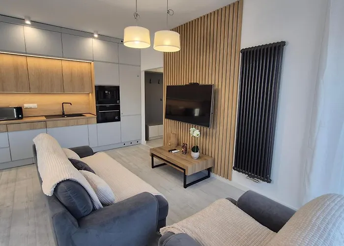 St Wojciech Hill Apartment, Free Parking, Air-conditioning, Self Check-in 24h Apartament Poznań